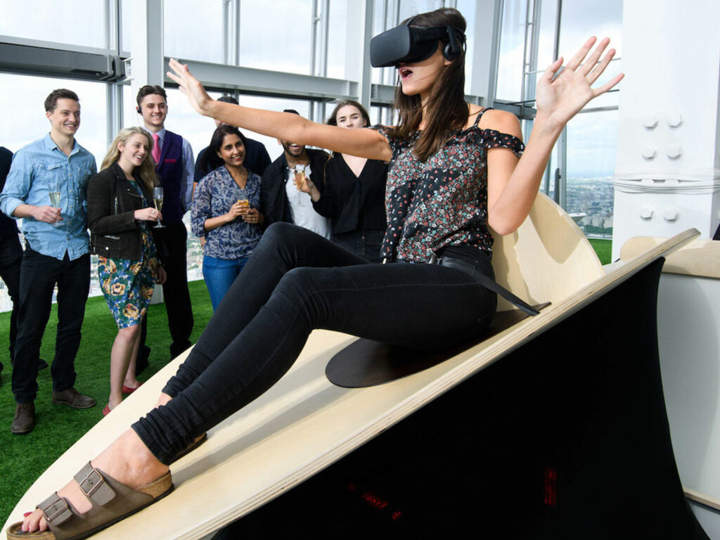 Slide en réalité virtuelle